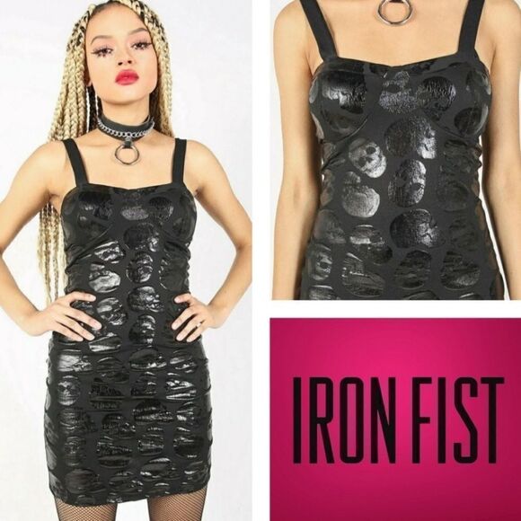 Iron Fist skullz club mini dress - Picture 5 of 5